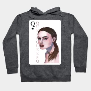 Queen of Clubs Hoodie